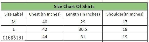 Paul Street Cotton Full Sleeves  - L