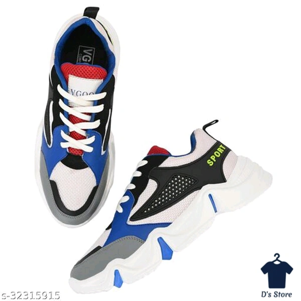 Trendy Mens Fashionable Multicolored Sports Shoe's - 10