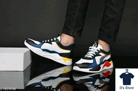 Mens Tri Color Fashionable Sports Shoe's - 8