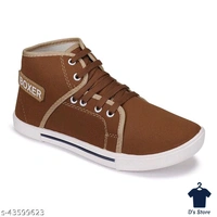 Mens Stylish Brown Travelling Boots - 8