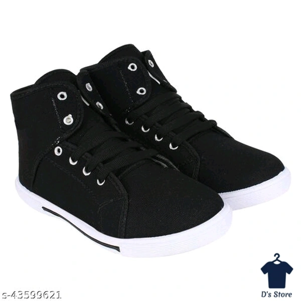 Mens Comfy Black Travelling Boots - 7