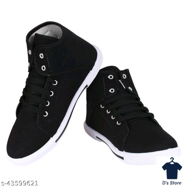 Mens Comfy Black Travelling Boots - 8