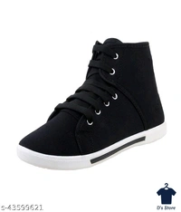 Mens Comfy Black Travelling Boots - 10