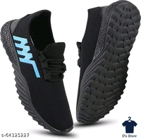 Mens Blue Black Dynamic Sports Shoe's - 8