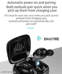 Enacfire Xg12 Bluetooth Branded Earpods  - Free Size