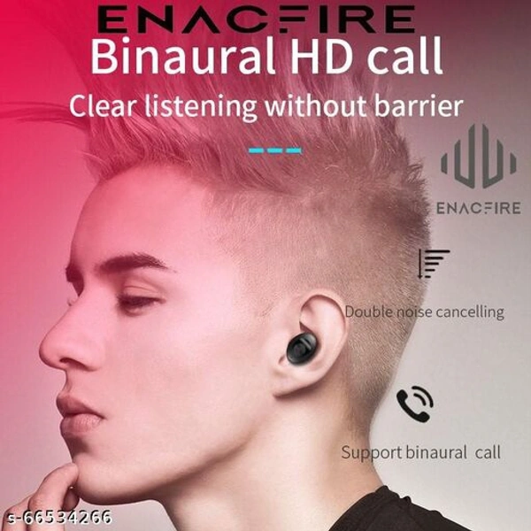 Enacfire Xg12 Bluetooth Branded Earpods  - Free Size