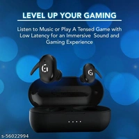 Matlex Bluetooth Earsbuds Earphones With Deep Bus  - Free Size