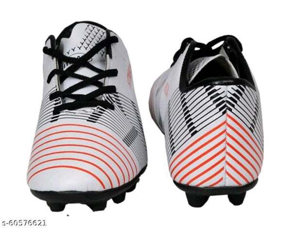 Men's White Running Football Shoe's - 7