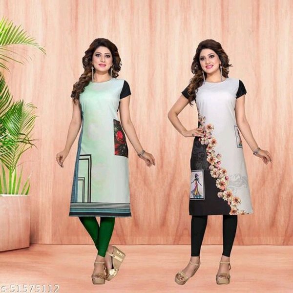 Women's Cotton Kurti Pack Of 2 - XL