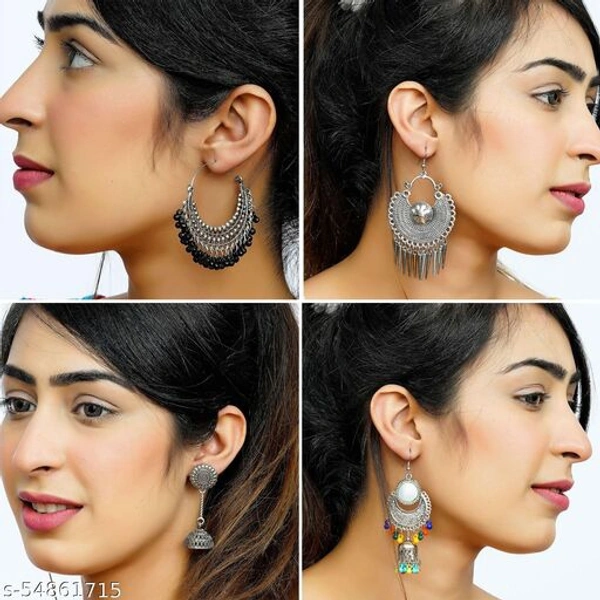 Combo Of 10 Earrings