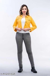 Spotlight Yellow Women's Jacket - M