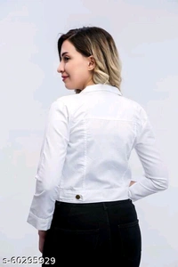 Spotlight White Denim Jacket - XL