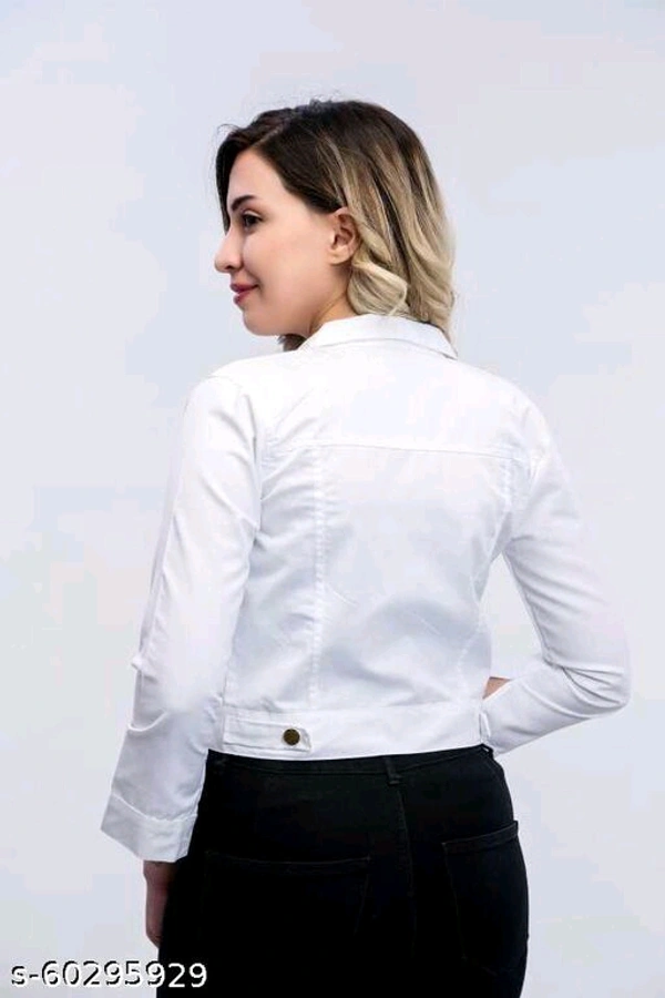 Spotlight White Denim Jacket - XL