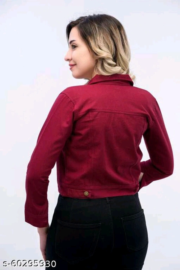 Spotlight Red Denim Jacket - L