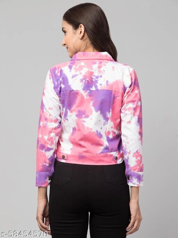 Classy Multicolored Women Jacket - M