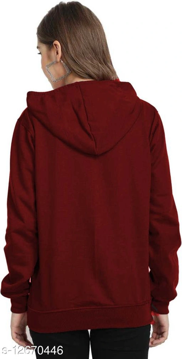 Women's Sweatshirt Maroon - S