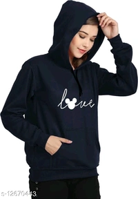 Women's Sweatshirt Blue - S