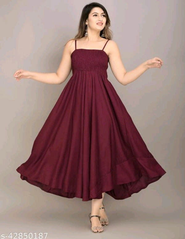 Season Dress Stylish Frock  - M