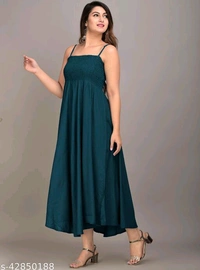 Season Dress Stylish Frock  - M