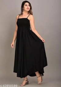 Season Dress Stylish Frock  - M