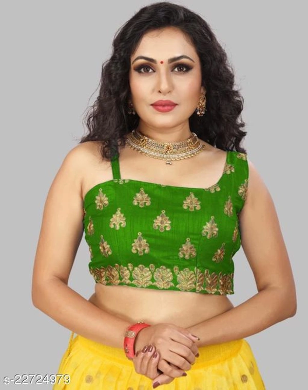 Beautiful Lehenga Choli For Haldi - UN STITCHED