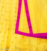 Beautiful Lehenga Choli For Haldi - SEMI STITCHED
