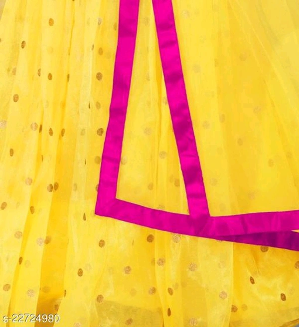 Beautiful Lehenga Choli For Haldi - SEMI STITCHED