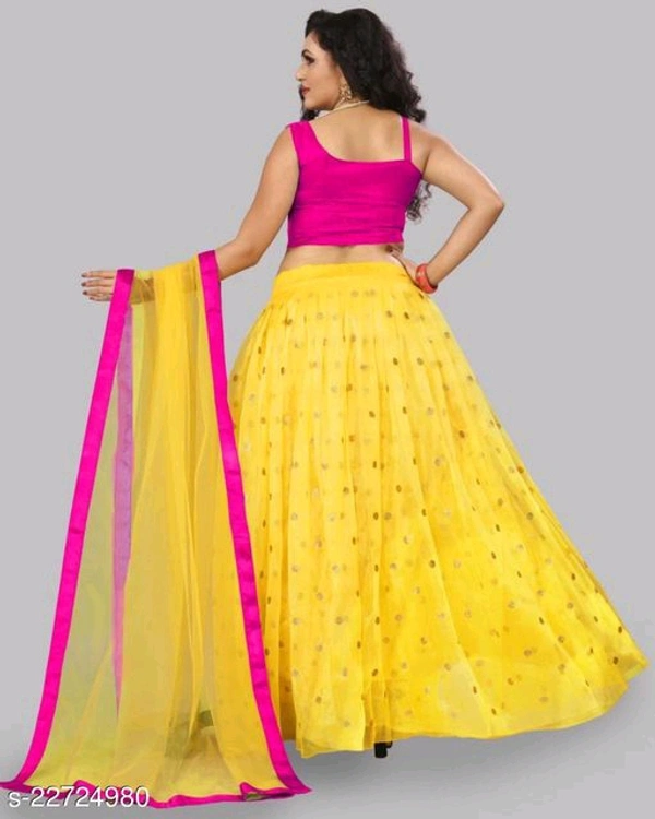 Beautiful Lehenga Choli For Haldi - FREE SIZES