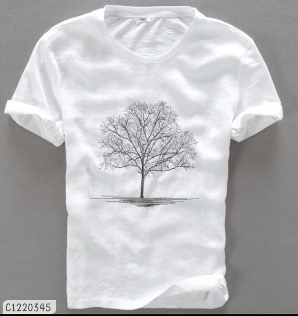 Polyester Half Sleeves T-Shirts  - XXL