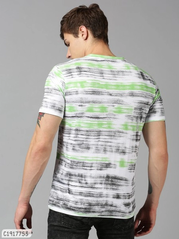 Cotton Colour Stylish Cheap Rate T-Shirts  - L
