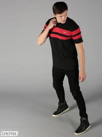 Cotton Colour Stylish Cheap Rate T-Shirts  - XXL