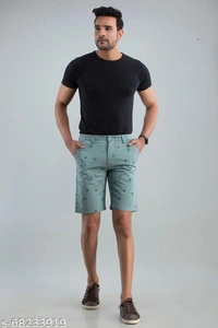 Mens Fancy Cotton Bermuda - 28