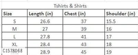 Cotton Blend Solid T Shirts - XXL