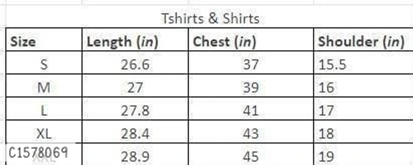 Cotton Blend Solid T Shirts - XL