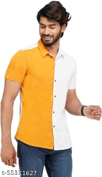 Comforty Faishonable Men's Shirts  - L