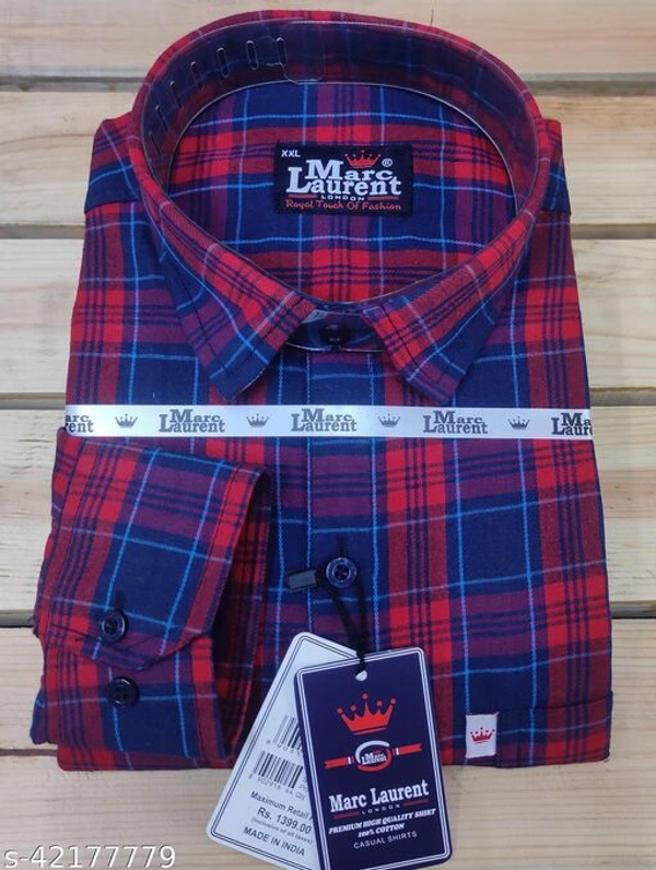 Pure Cotton Men's Shirts  - XL