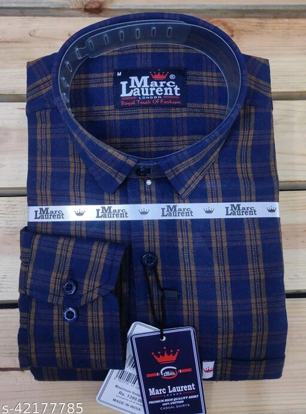 Pure Cotton Men's Shirts  - XXL