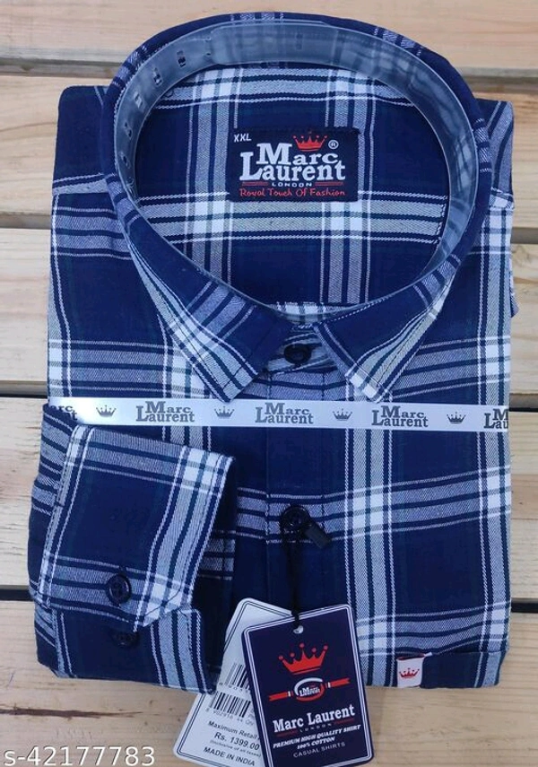 Pure Cotton Men's Shirts  - M
