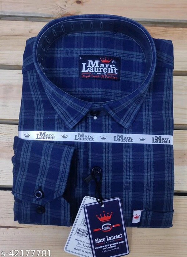 Pure Cotton Men's Shirts  - M