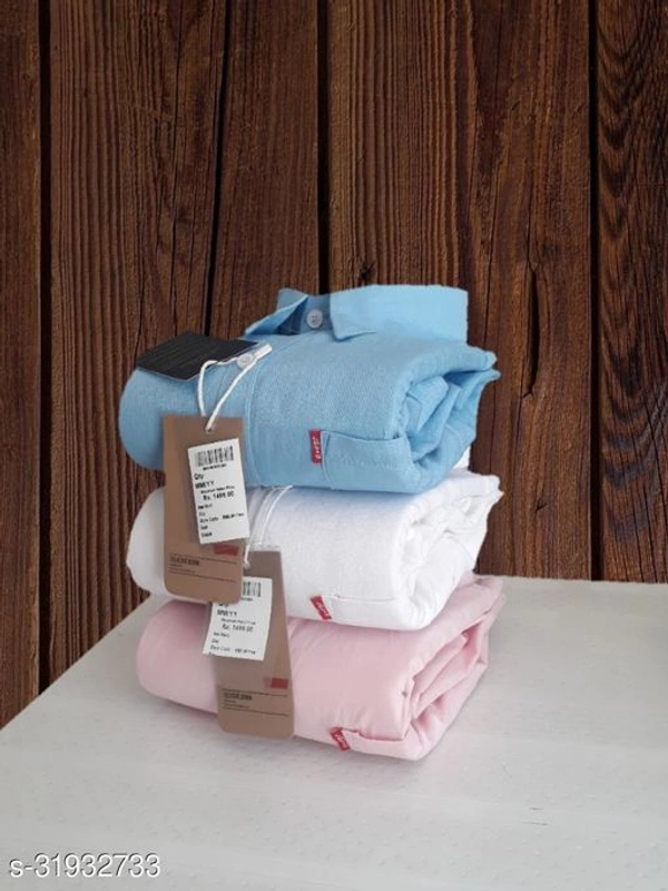 Trendy Glamourous Men's Shirts Three In One  - M