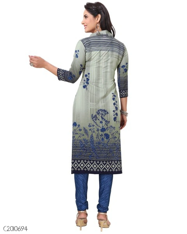Special Synthetic Printed Un-Stritched Dress Materials  - FreeSize