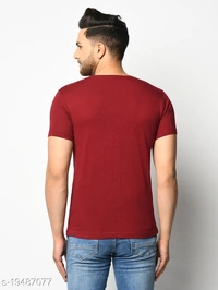 Elegance Men's Red T-shirt - XL
