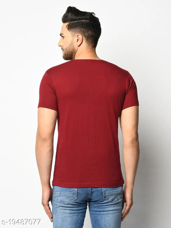 Elegance Men's Red T-shirt - XL
