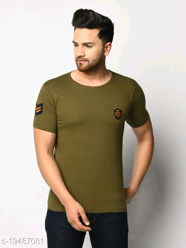 Men's Green T-shirt - M