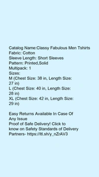Men's New Age Cotton Red T-shirt - XL