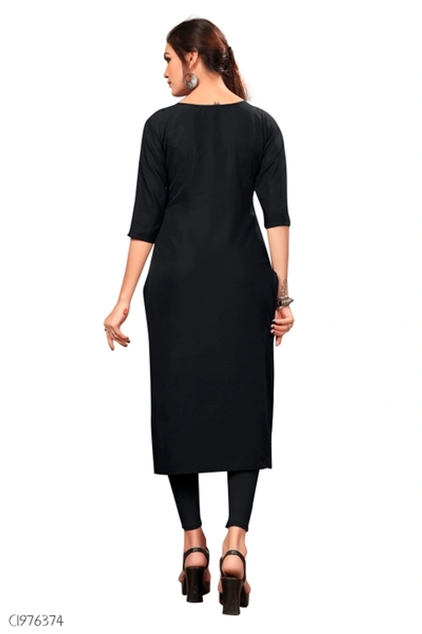 Elegant American Crepe Digital Printed Dress  - S