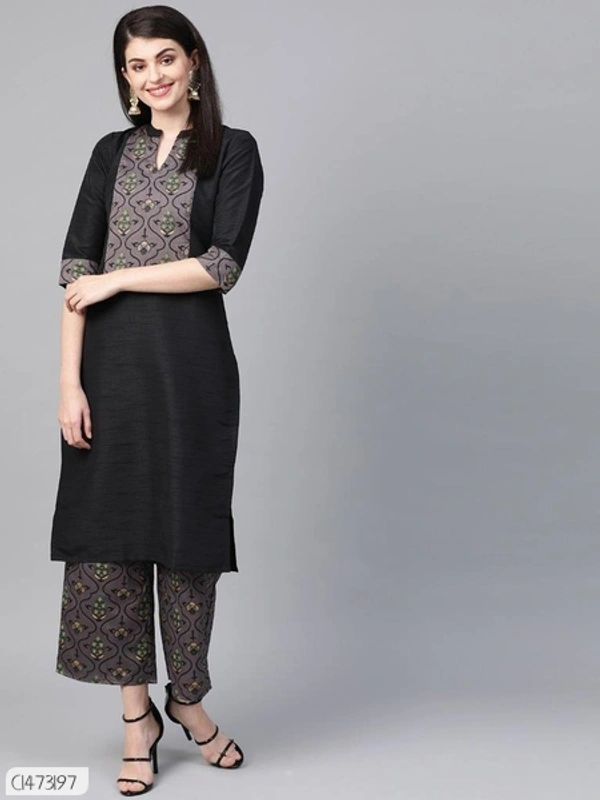 Elegant American Crepe Digital Printed Dress  - XXXL