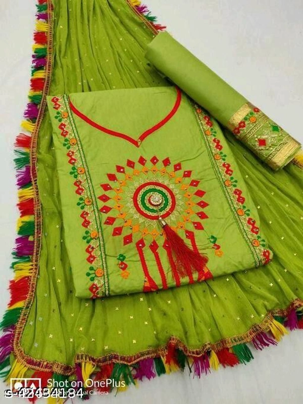 AP Simple Cotton Suit & Dress Material - Un-Stitched