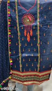 AP Simple Cotton Suit & Dress Material - Un-Stitched