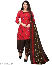 Women Trendy Suit And Dress Material  - Un-Stitched